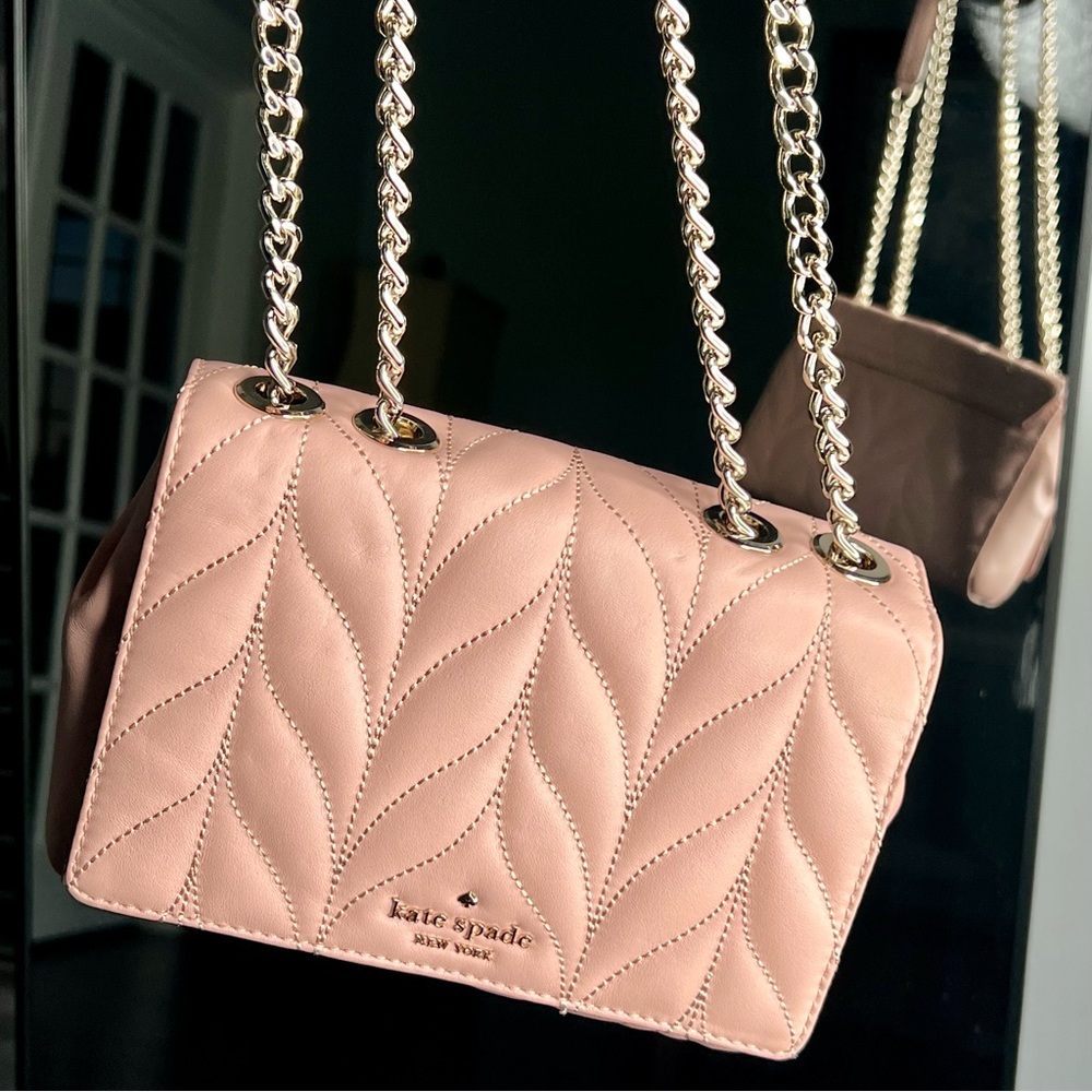 Kate Spade Quilted Mini Briar Lane Peach Pink